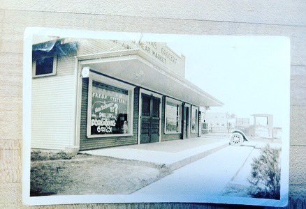 dairymaids's tweet photo. New awning, fresh paint job…our beloved old building is looking pretty sharp.
The second photo is the shop as it looked in the 1930s when it was Danna’s Market. The Dannas sold cheese too, along with oysters, pork &amp; beans, and haircuts!
Come by and visit us in the Heights! https://t.co/Fh8yDSZX8l