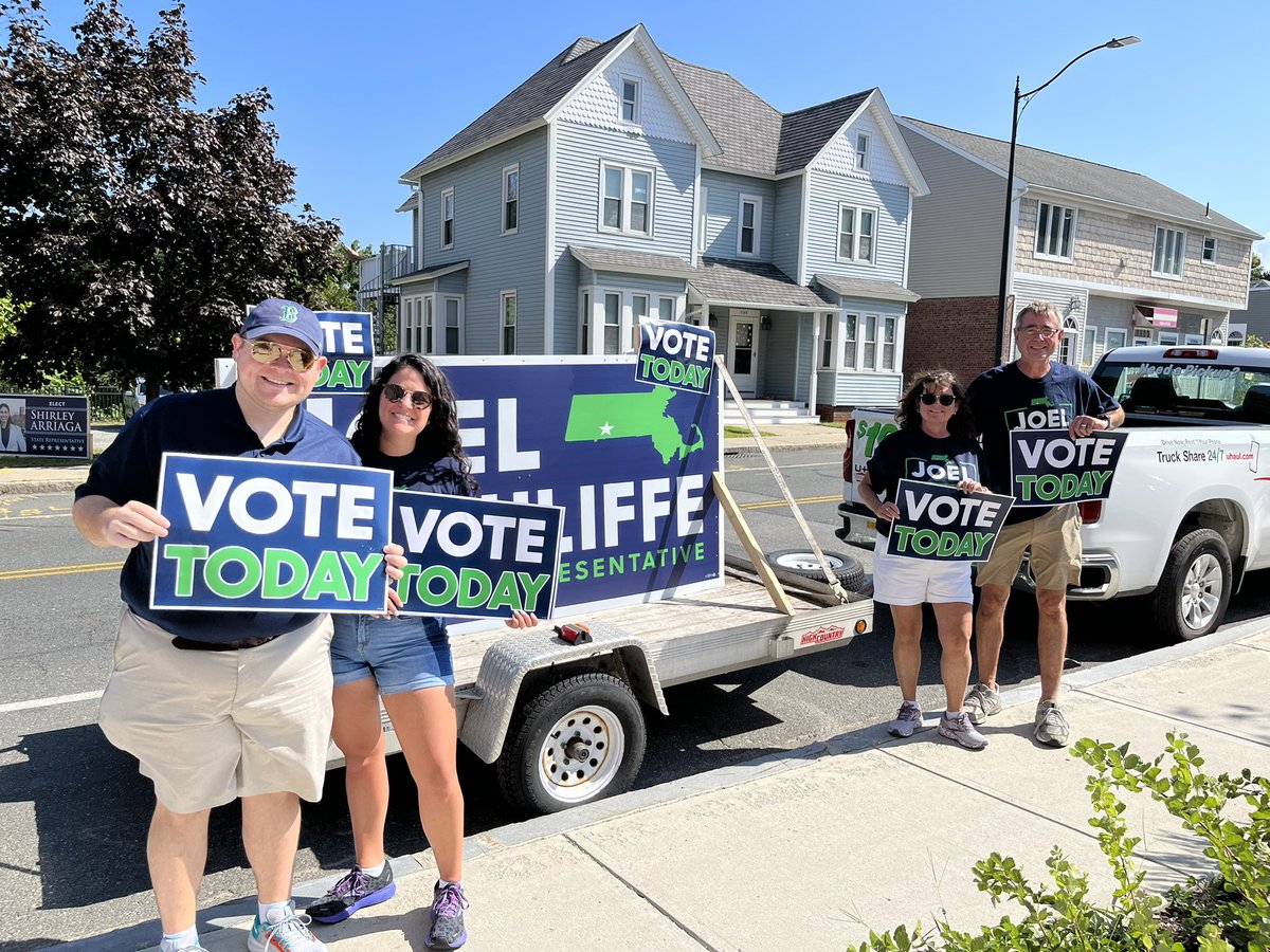 Early voting begins today through Friday - with vote by mail and early voting it’s never been easier to vote for Joel!