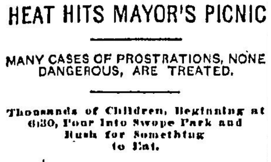 KansasCity100's tweet photo. The Mayor’s Picnic for children in #SwopePark saw many sent to the hospital for heat exhaustion. There were estimates of 60,000 people at the event. @QuintonLucasKC https://t.co/EKnbPHKHxN