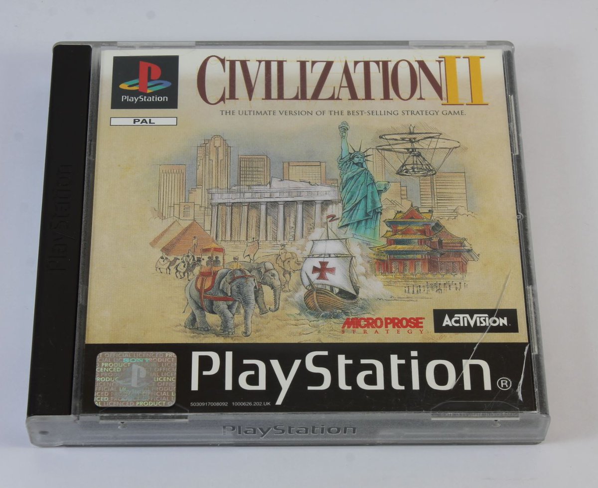 retro_games_uk's tweet photo. Back in Stock - #Playstation: #CivilizationIi (4 photos) https://t.co/5BvBcGGJUy https://t.co/nykAo6xEu6