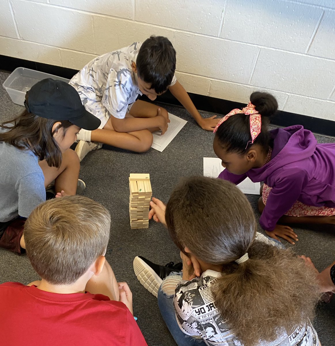 Such an amazing first week of school!! We enjoyed so many fun activities such as Friendship Jenga!@oakhilles