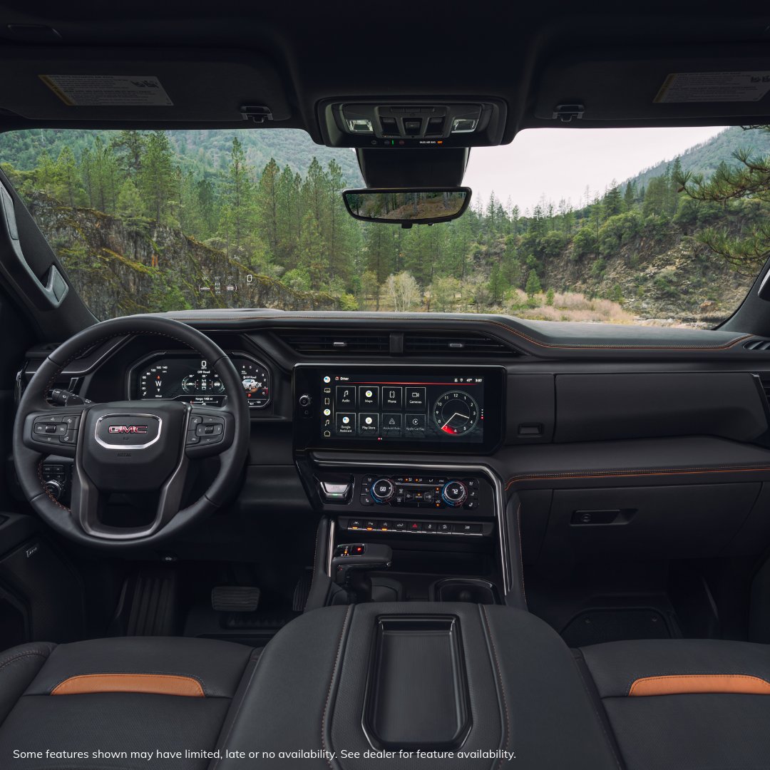Front row seat to Mother Nature’s best. #GMCSierra #AT4. s.gmc.com/afeyq3