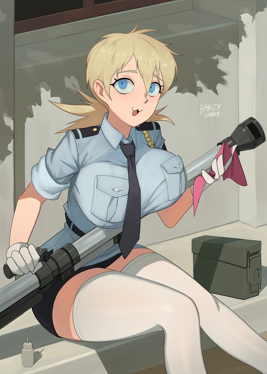 Barleyshake1's tweet photo. Seras Victoria ❤️ Cannon :3 https://t.co/0ssFEelH54
