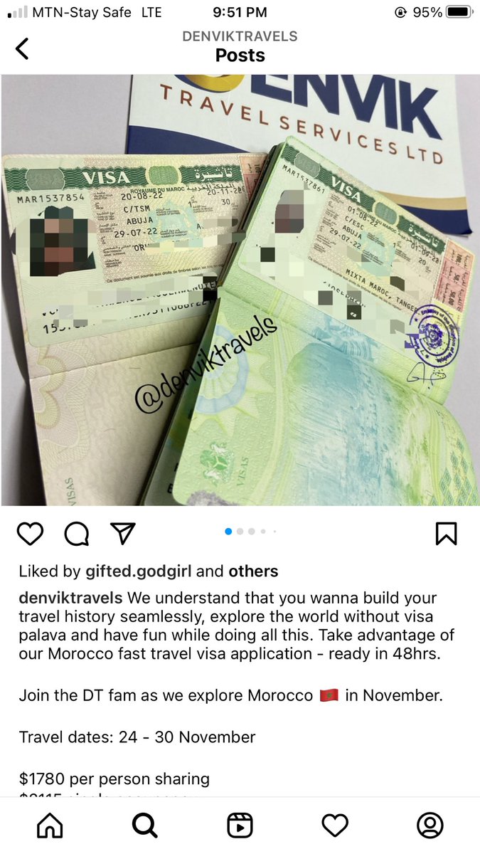 javanjatau's tweet photo. How often has your visa applications being turned down…?here at Denviktravels we create possibilities and within the fastest means possible, having enlightened and experienced hands to peach your course for a trip,be it study,work or visit…we also can get you a prove of funds. https://t.co/ofvTHQ07Dz