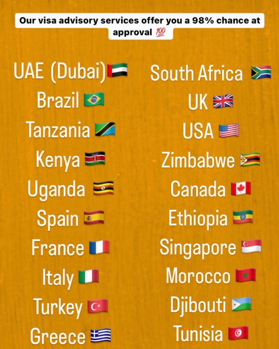 javanjatau's tweet photo. How often has your visa applications being turned down…?here at Denviktravels we create possibilities and within the fastest means possible, having enlightened and experienced hands to peach your course for a trip,be it study,work or visit…we also can get you a prove of funds. https://t.co/ofvTHQ07Dz