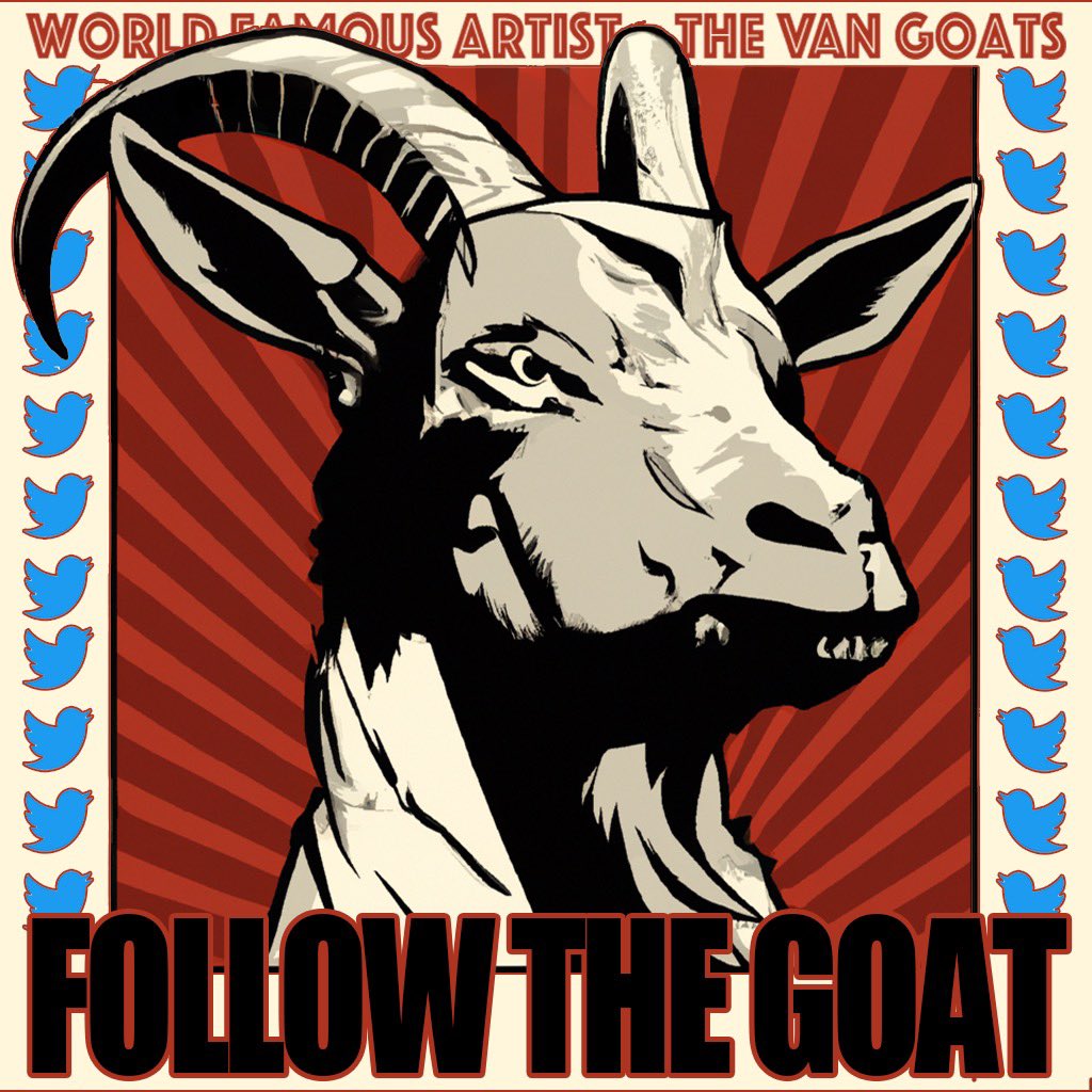 🐐 Vincent Van Goat 🐐 tweet media