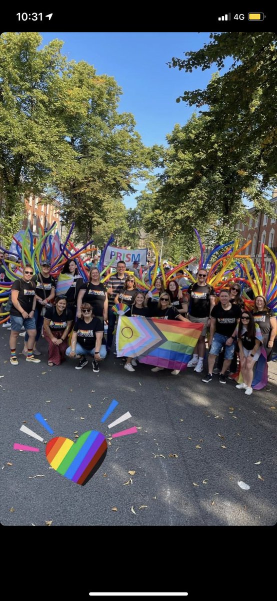 LucyWebbHR's tweet photo. What a brilliant day surrounded by so much joy and love #UniqueandUnited @PrideCymru @BridgendCollege https://t.co/8pw8unSIVf