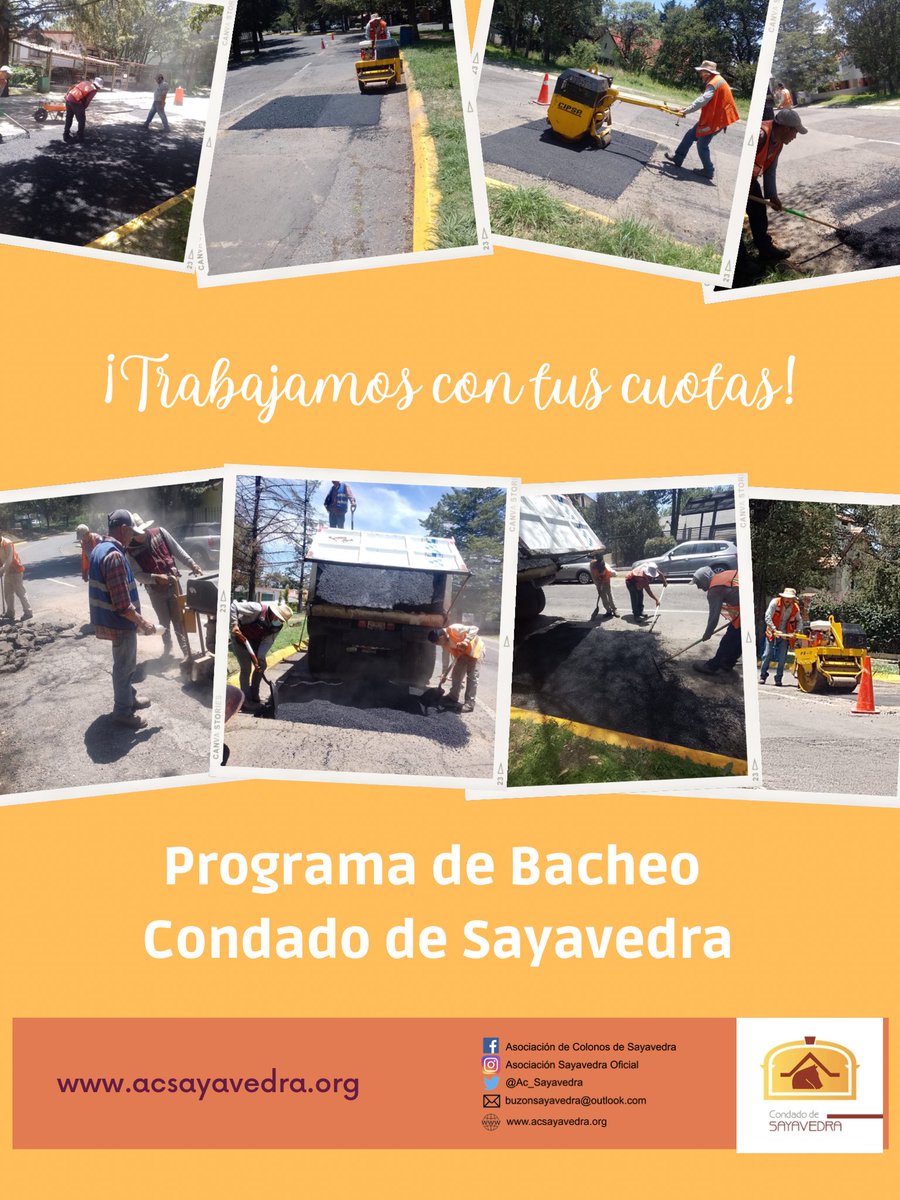 Ac_Sayavedra's tweet photo. La Asociación de colonos continúa con el programa de bacheo con asfalto en calles de atención prioritaria. Esta semana, se trabajó en Castillo de Windsor, Bristol, Boulevard Sayavedra y Cto. de Támesis.
#CondadoDeSayavedra
#TrabajamosConTusCuotas
#JuntosBacheamosSayavedra https://t.co/fbon1TrBzT