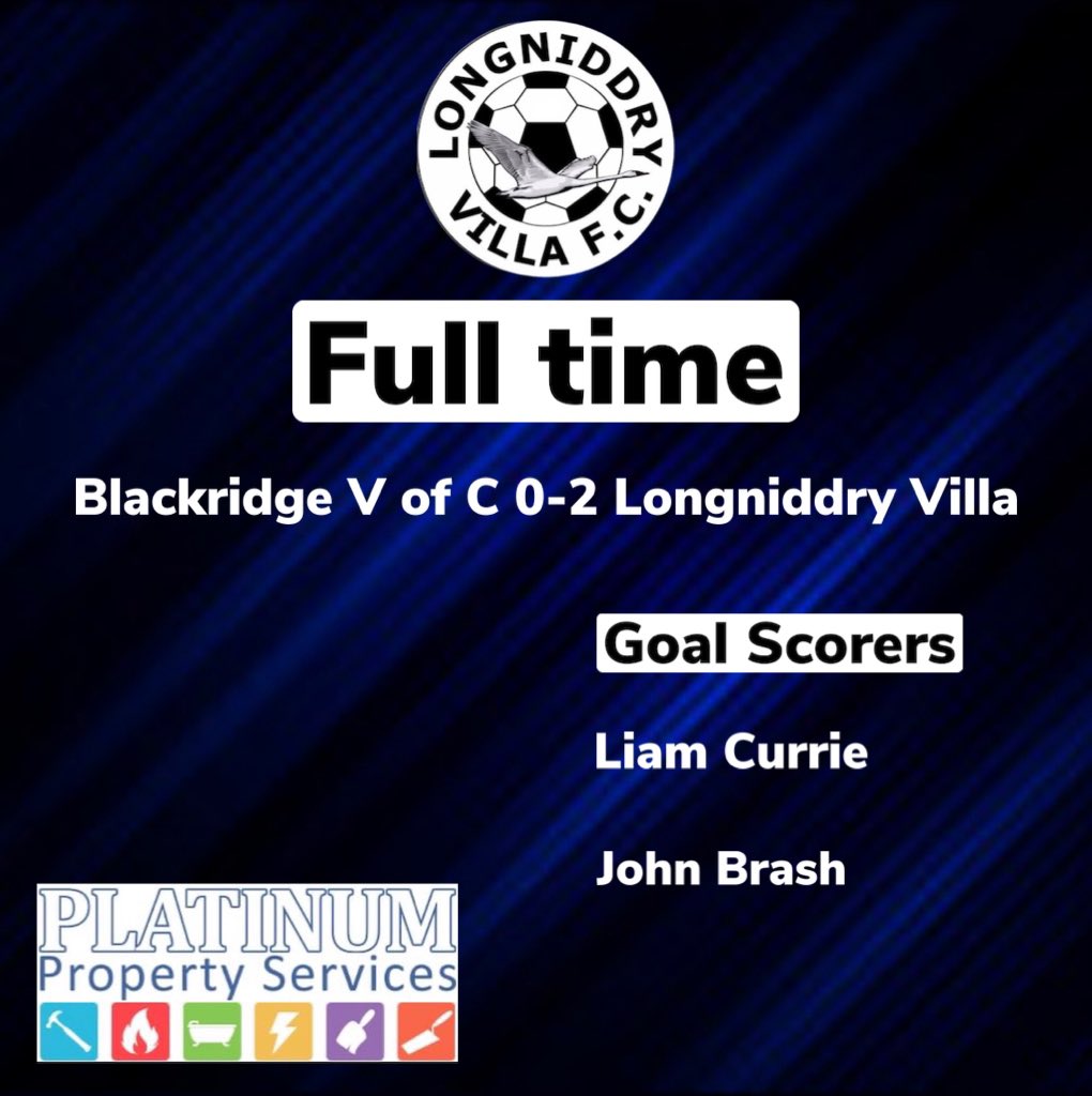 Longniddry Villa AFC (@longniddryafc) on Twitter photo Good to get another win away from home. Stuffy game on a hard pitch but the boys dug in and got the job done. MOTM- <a href="/liamcurrie4_/">Liam Currie</a> 🔵⚫️ Good to get another win away from home. Stuffy game on a hard pitch but the boys dug in and got the job done. MOTM- <a href="/liamcurrie4_/">Liam Currie</a> 🔵⚫️