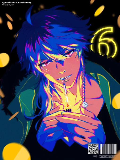 promo piece i did for @/HypmicLookbook dice is 6 cuz he lost 