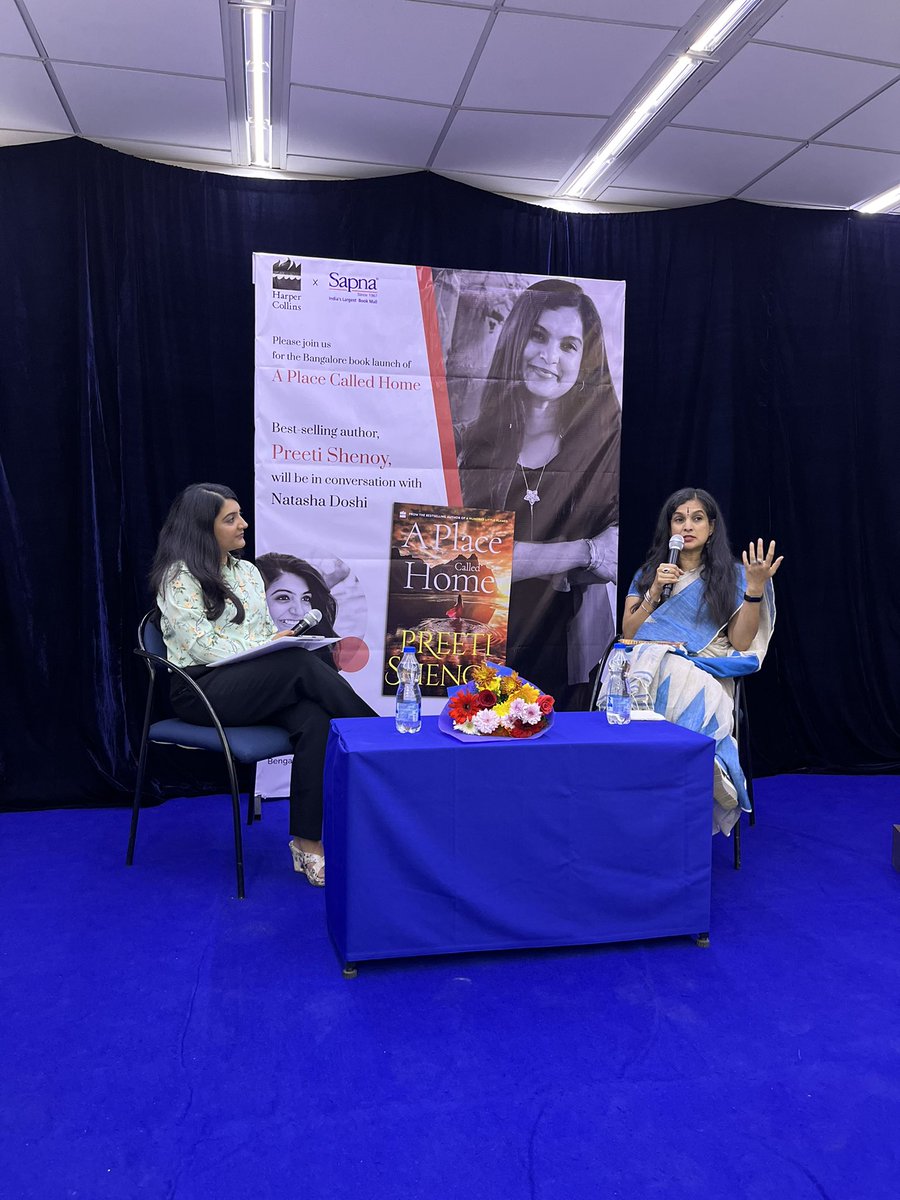 preetishenoy's tweet photo. Had a fabulous book event at Sapna Bookstore, Koramangala. A big thank you to all of you who turned up in such large numbers. Thank you for the love ❤️. Grateful 🙏🏽 @HarperCollinsIN https://t.co/O12Xa2Qvf1