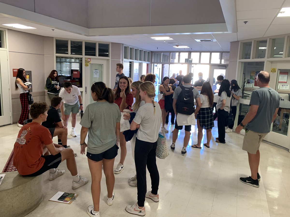 megbear's tweet photo. .@CollegeBoard cancelled our SAT registration in Palm Springs with no warning after we all traveled to this location to take this test. #ParentRage #StudentSuffering https://t.co/H2LHzqCyER