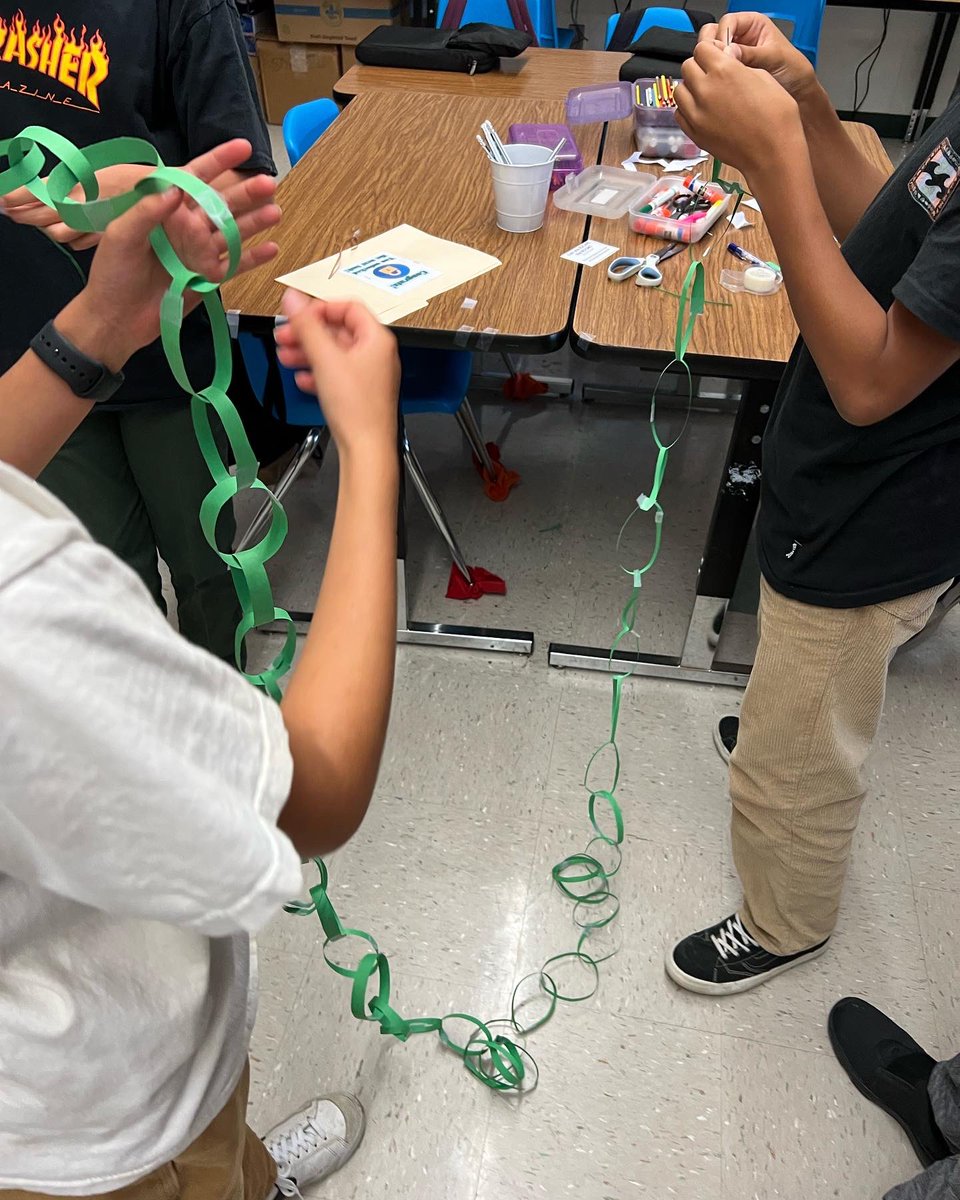 mslukins's tweet photo. 😱ESCAPE ROOM🔐 Challenge today—SO proud of student teams for completing all 4 tasks to “escape” the classroom—decoding a cipher, class scavenger hunt, solving a puzzle, and the chain game! @DeAnza_Academy #togetherwenavigate https://t.co/Nnpt9JbffW
