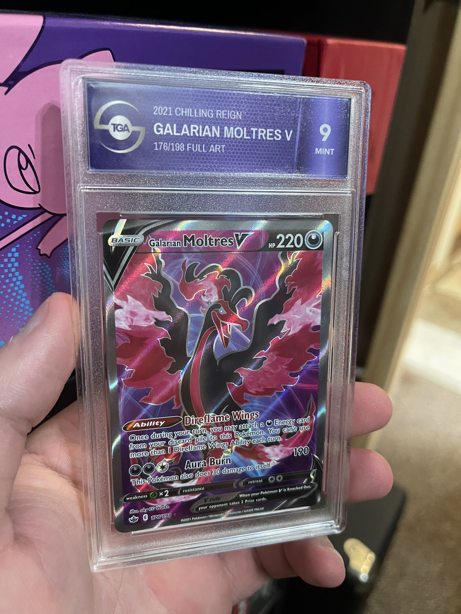 Moltres de Galar V - 176/198 - Carta Pokémon