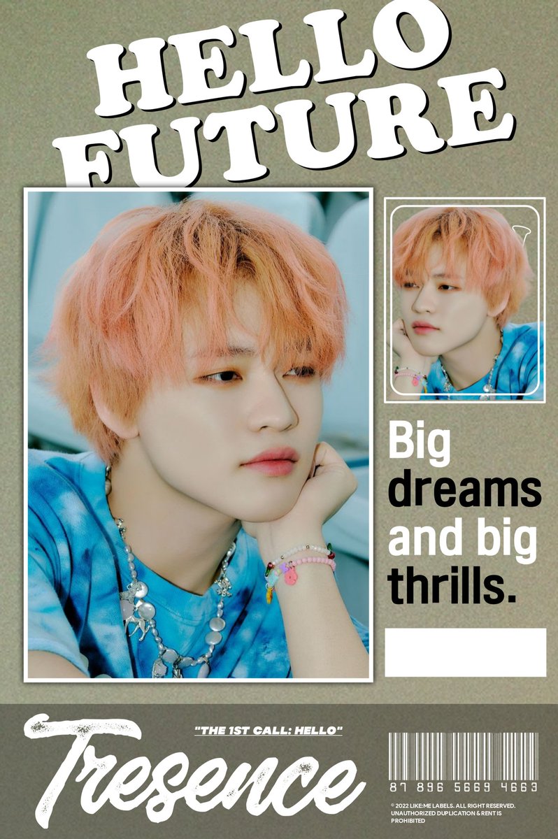 LikeMe_labels's tweet photo. TRESENCE (트레센스)
1st Mini Album
[The 1st Call: Hello Future]

Concept Photos:
[#LAEL _ #CUI _ #TIAN Ver.]

2022.09.09 6PM KST
#TRESENCE #트레센스
#1st_Mini_Album
#The1stCall #Hello_Future https://t.co/IMyYAjnxTE