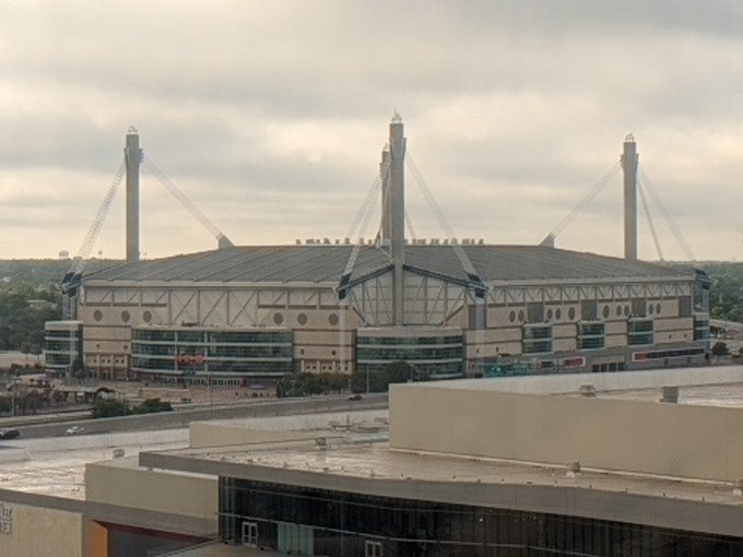 newmaniese's tweet photo. Getting excited about the #PigskinClassic at the Alamodome and on KSAT today!

My first dose of Texas HS Football!!! https://t.co/p6BF6Efsg2