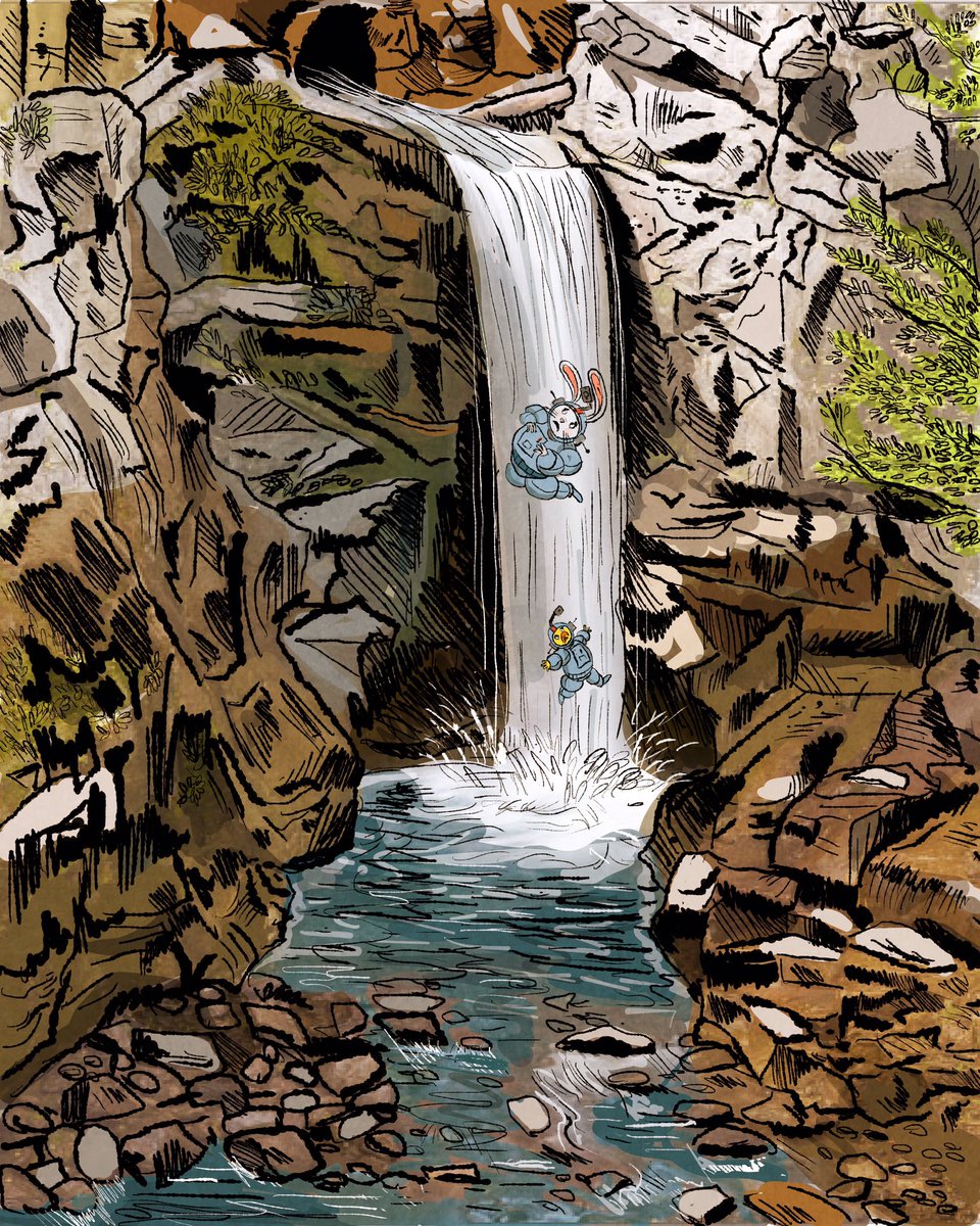 ryan_middaugh's tweet photo. Scene from my webcomic “Taffy and Gumdrop” on https://t.co/TwfQWkndIs https://t.co/l8wfRDxIwc