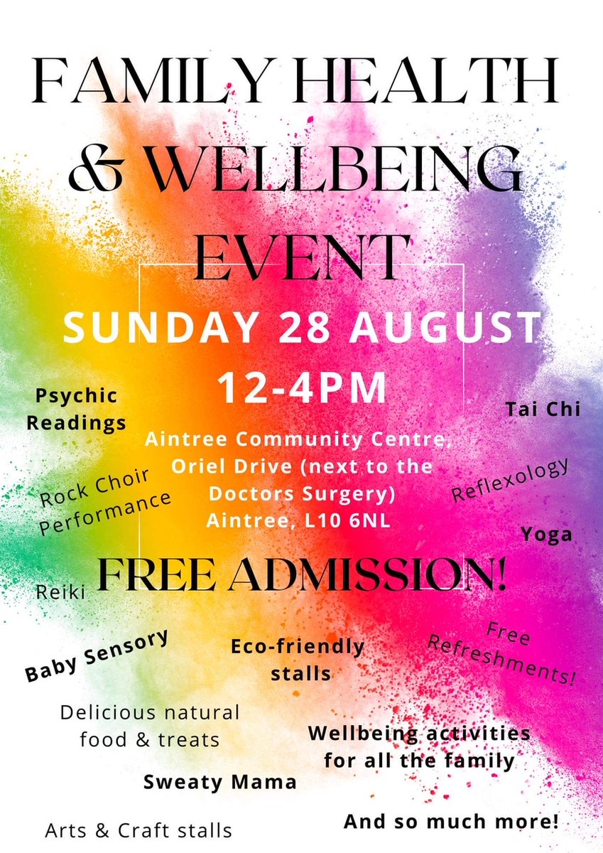 seftoncouncil's tweet photo. 📣Upcoming event TOMORROW!
We can’t wait for this exciting Family Health &amp; Wellbeing event featuring a tonne of fun activities! 🎉
Admission is FREE, so we look forward to seeing you on Sunday! 😍 https://t.co/8jRHl82USw