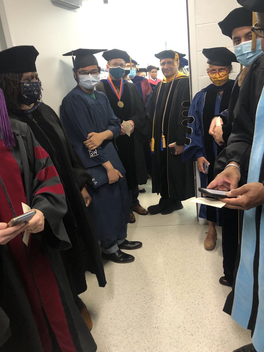MoranEllen's tweet photo. Getting in line for 2022 Convocation!!! #raisehigh https://t.co/ghrxoMGtko