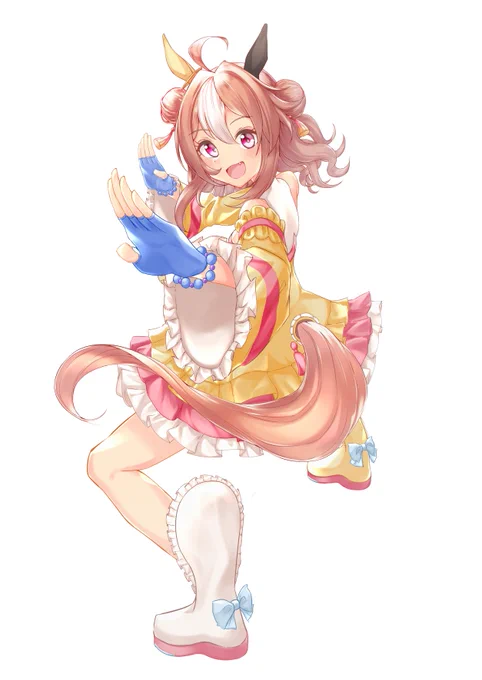 遅くなりましたが、コパノリッキー実装おめでとう!!#ウマ娘 