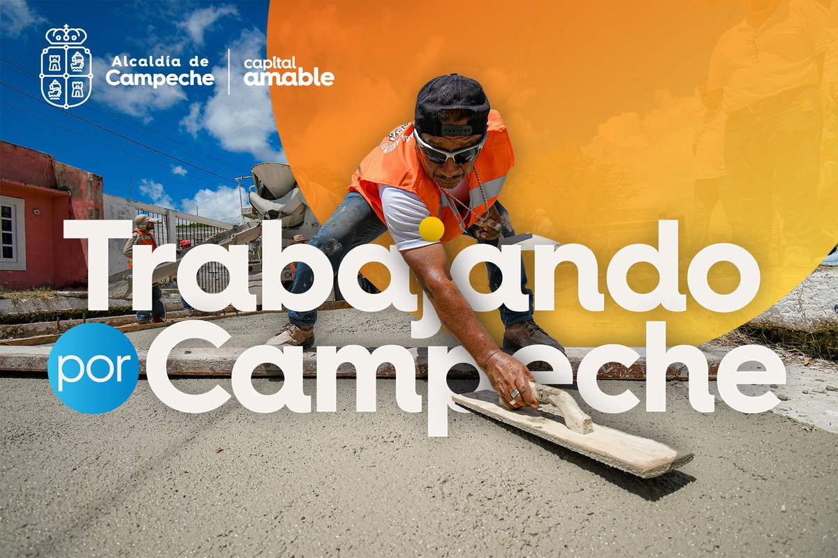 Alcaldia_Camp's tweet photo. En la Alcaldía de Campeche realizamos un trabajo permanente a beneficio de las y los ciudadanos. 

Nos esforzamos a diario en construir una #CapitalAmable 🧡 https://t.co/nlNgZ8YAIc