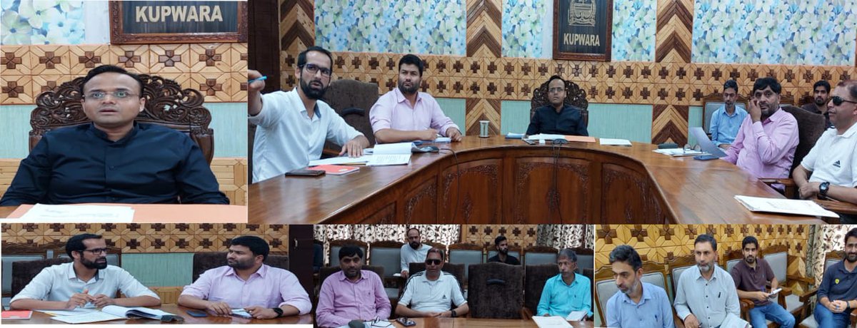 TariqMeeer's tweet photo. *DC Kupwara reviews progress for establishment of DDRC 
@sagar_doifode https://t.co/W8GXMEs2pX