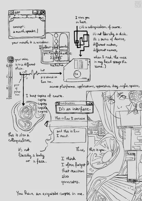 pallbearing on the internet, or: trying to remember a funny thing my friend said on [ONLINE MESSAGE APP] 