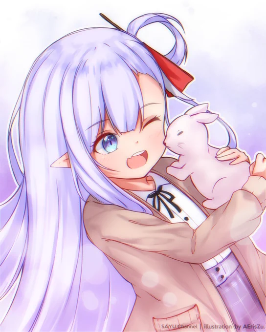 สุขสันต์วันเกิดนะครับบ ขอให้มีความสุขมากๆนะครับ (ป.ล. รีบวาดไปหน่อย ; w ; )#ของหวานของซายุ 