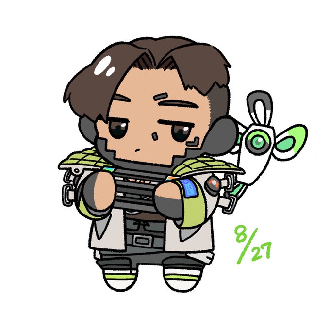 「crypto (apex legends) holding」Fan Art(Latest)