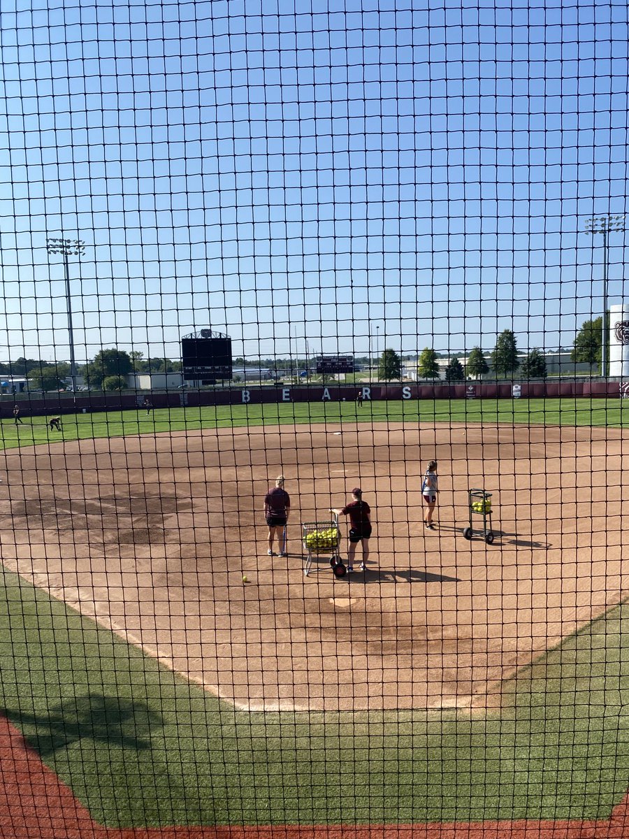 Softball Bears are back at it!  #Team55 #TEB