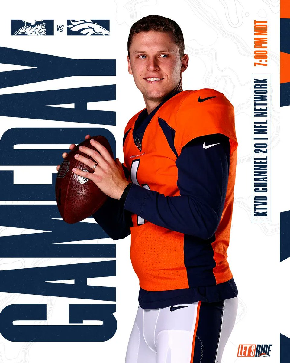 It's GAMEDAY in #BroncosCountry!

RT if you're excited for #MINvsDEN.
