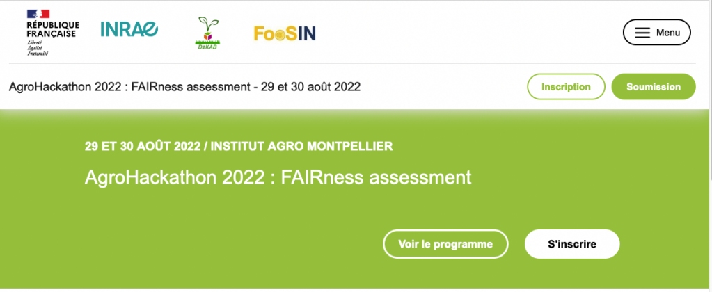fairimpact_eu's tweet photo. 📽 The objective of this AgroHackathon will be to demonstrate that FAIRness level assessment tools and methodologies can make resources more FAIR. 
📰Read more...
 https://t.co/fItEzu9gLr https://t.co/DnFOgfRgVn