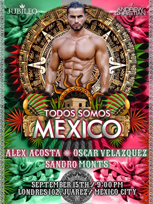 TODOS SOMOS M?XICO. BOYS: #Jubileo se coloca ya en el TOP de fiestas en México ???? De lo más esperado