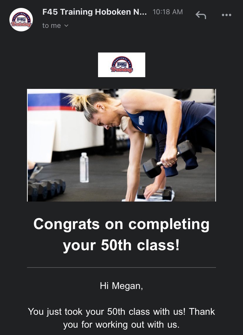Feeling proud! 💪 <a href="/F45Training/">F45 Training</a>