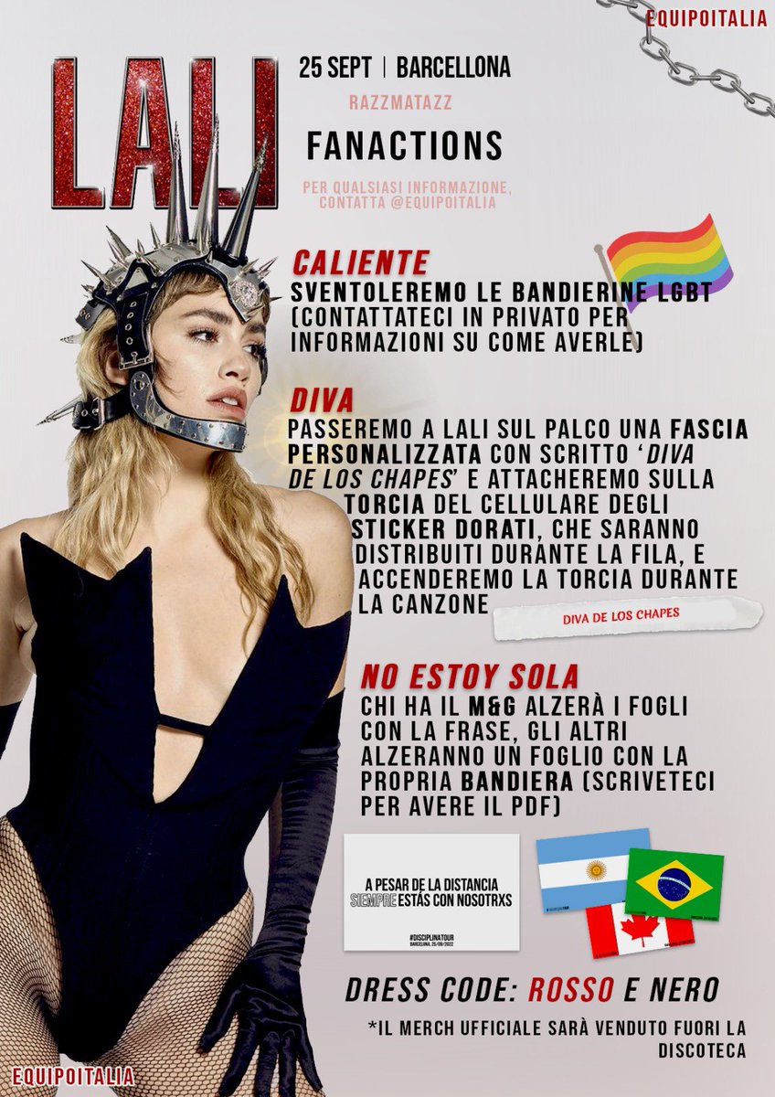 Lali | Equipo Italia tweet media