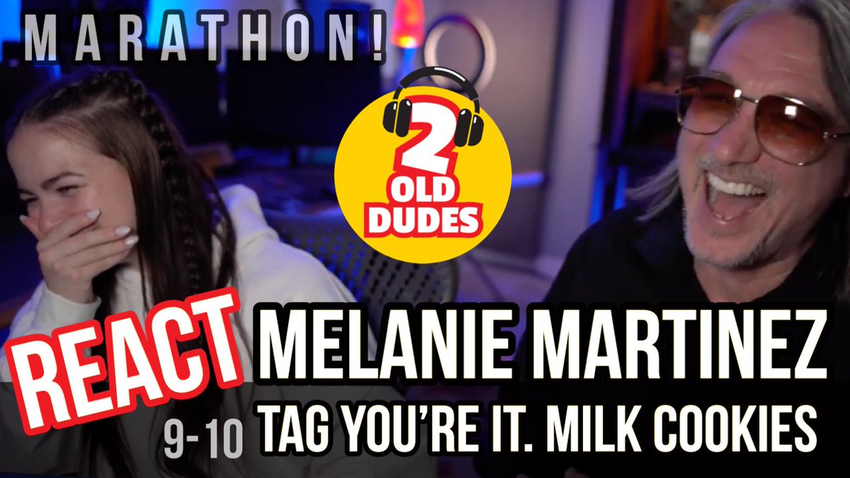 TwoOldDudesTN's tweet photo. Melanie Martinez "Tag You're It" https://t.co/Jh67P5F9b1 Track 9 of our #MelanieMartinez #Marathon 

#TagYoureIt #CryBaby #MusicVideo #reaction #twoolddudes reactionchannel https://t.co/IJfPDcxhPq
