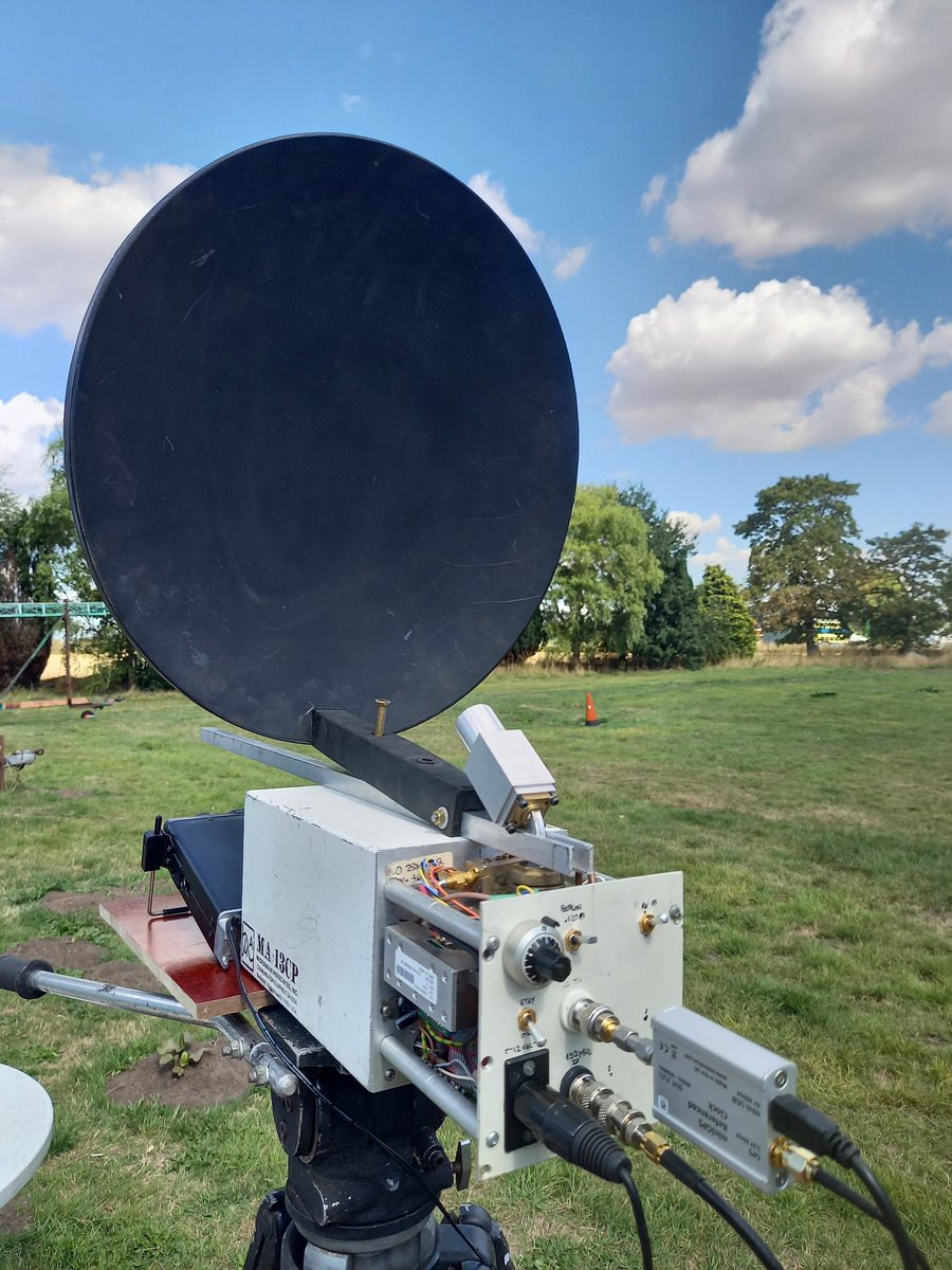 M0GIW's tweet photo. Its been a bit if an #SHF day, Kevs #24ghz kit and my first #qso (non sat) on #23cms in a long time tnx @G1PPA /P https://t.co/gvna0AQshj