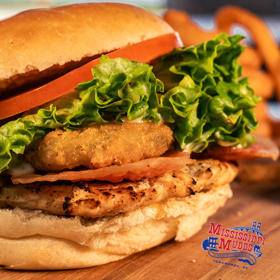 mississippimudd's tweet photo. WNY's BEST Chicken Sandwich is waiting for you this weekend! Come on down to 313 Niagara St. to try yours! 

#ChickenSandwich #WNY #ATreatToComeAndEat #MississippiMudds https://t.co/ADTUZmvLh7