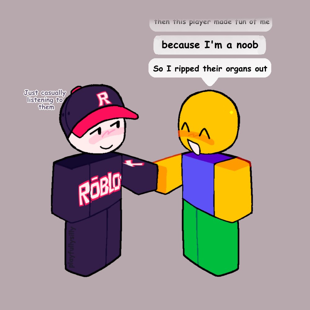 Benefits of becoming a noob (Silly thingy I made) : r/roblox