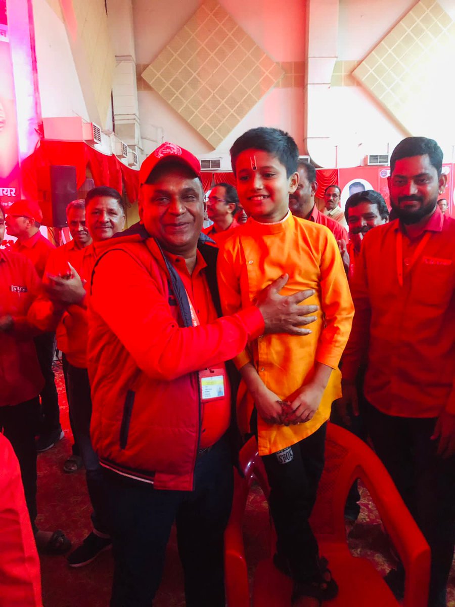 venupnair_nrmu's tweet photo. On date 25.08.22 at Pune...🙏🚩🚩🚩🚩🚩 https://t.co/6aUUvufiNx