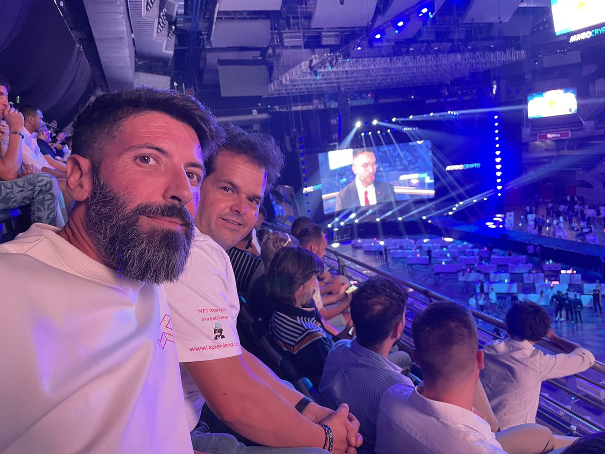 Xperiendtoken's tweet photo. ¡Aquí estamos! ✌️
Nuestro CEO @manolomadearq y nuestro COO @borjagavilan
#MetaverseDay #Xperiend https://t.co/cRpFMlBKge
