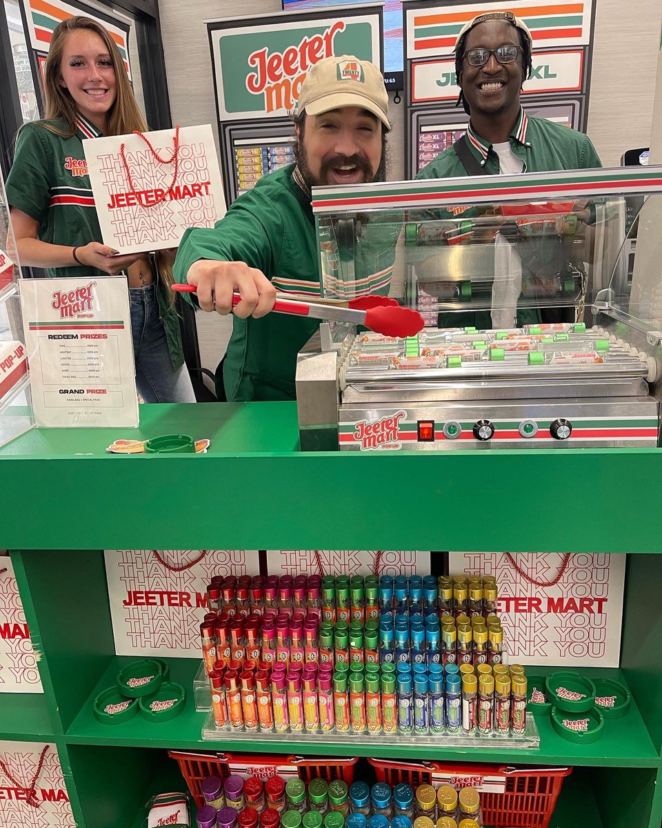 7-Eleven themed weed shop, I dig it!