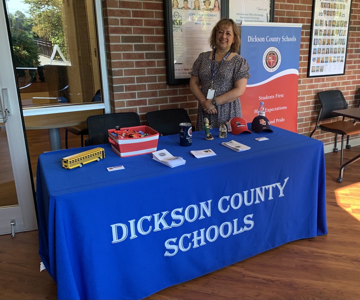 Dickson County Schools supports SonRisa  Community Fair today at TCAT Dickson. Come and visit our booth from 10am - 2 pm. Lots of food and fun ⁦<a href="/DCS_TN/">Dickson Co Schools</a>⁩