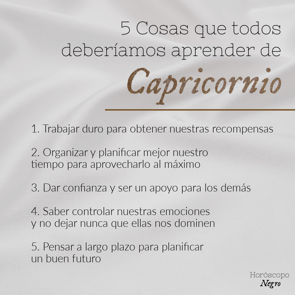capricornio_hn's tweet photo. 5 cosas que todos deberíamos aprender de #Capricornio ✨🔮✨ #horoscoponegro https://t.co/fCqT70hSEi