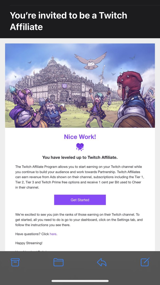 HatterRiddle's tweet photo. Well, it only took about 3 years, but your girl finally did it!!! Thanks to everyone that supported me from the very beginning and those that helped me greatly along the way! #affiliate #twitch #TwitchAffilate #smallstreamer #SmallStreamerCommunity #SmallStreamerConnect https://t.co/kRmcACN5Id