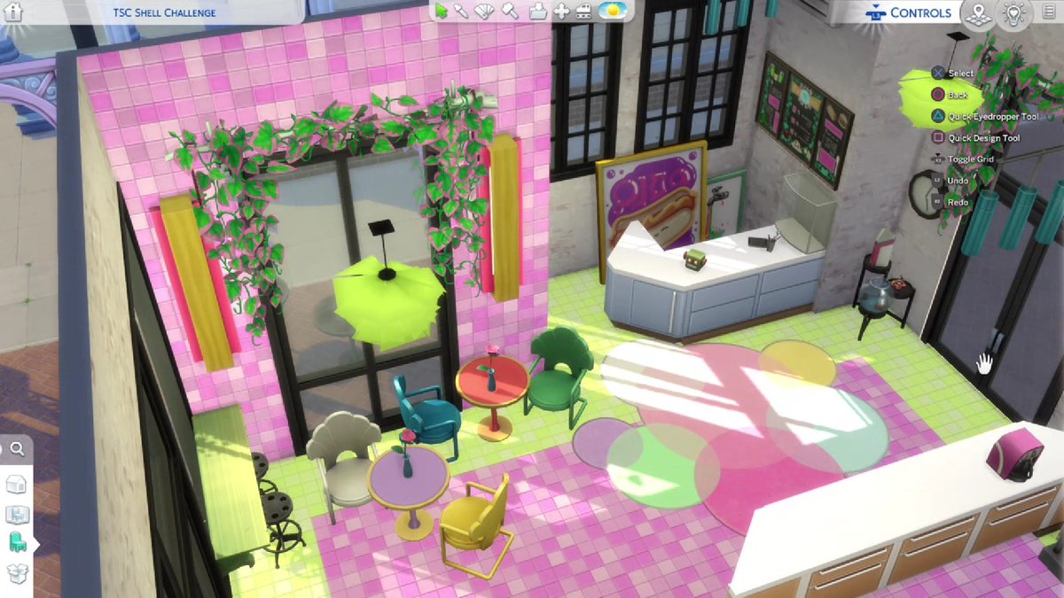 vapidvalentine's tweet photo. Yesterday's stream was.. bright 💚 https://t.co/YLSDI8GUFZ

#TSCshellchallenge #wip #ts4 #ts4build #ShowUsYourBuilds #TheSims4 #twitch @TheSims https://t.co/ZbubznfQh2