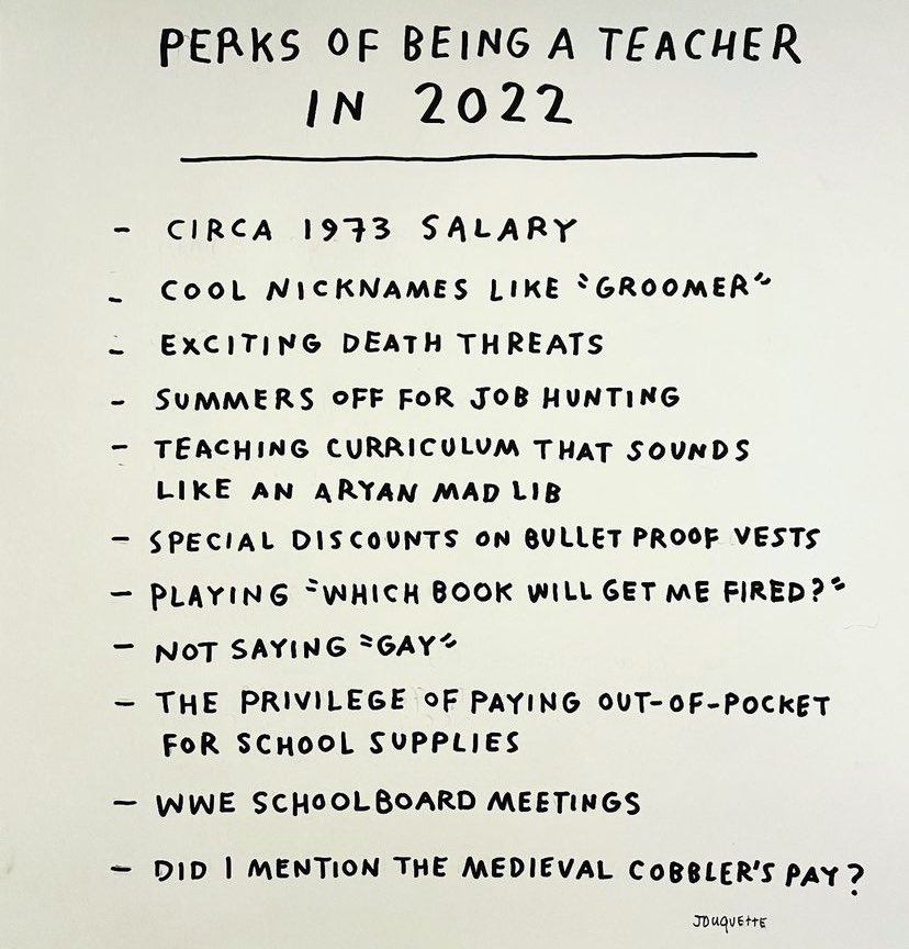 So about that teacher shortage…