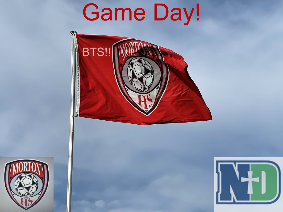 mortonhssoccer's tweet photo. Game Day! Our Soccer Potters play Peoria Notre Dame tonight. JV kickoff at 5:00p and the Varsity play at 6:30p.

BTS! https://t.co/Y7ThBCwcWj