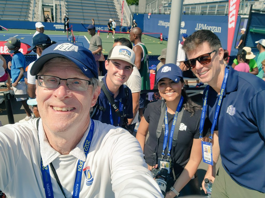 TWR1955's tweet photo. #TeamITA @usta Billie Jean King National Tennis Center #ITAAwards @ITA_Tennis @DaveMullins_ITA @zachpohlmann2 @KirtanaBhat https://t.co/SA1ZkIdu8D