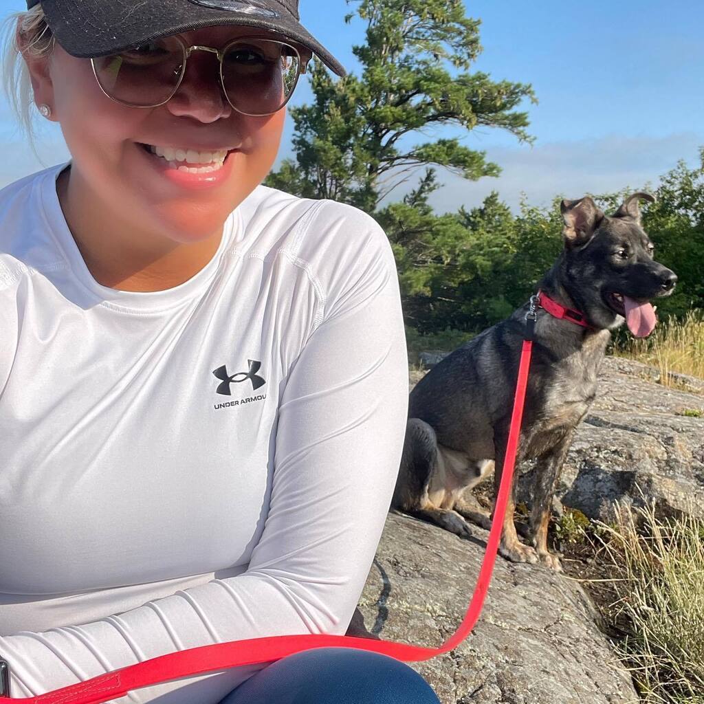 kwetoday's tweet photo. Good morning 💫💞🐶✌🏼🙋🏻‍♀️

Charlie makes me laugh so much. 

@underarmourwomen plz sponsor my morning coffee ☕️ and @petvalu plz sponsor my co-counsel’s hiking treats! 

#Grateful #Happy #Hiking #ExploreAlgoma #ExploreOntario

 #GermanSHepherdMix #GermanSh… https://t.co/Yj7QOB5d4s https://t.co/CQSbza9YJJ